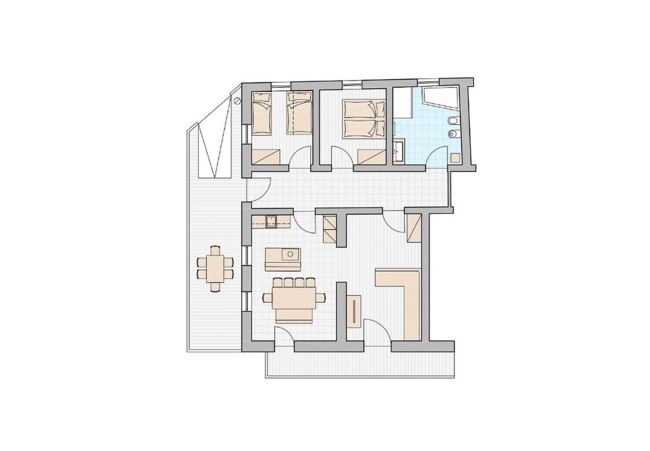 Sparberhof Apt Floriani Campo di Trens Εξωτερικό φωτογραφία